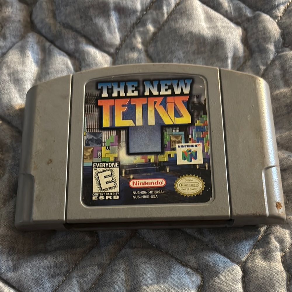 Nintendo Gray Video Game Cartridge Collection